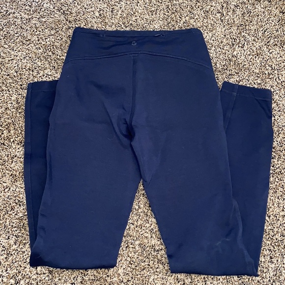 Lululemon Long, Navy Leggings - Picture 3 of 4